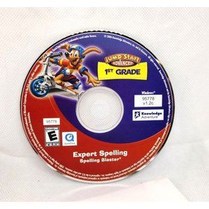 Jump Start 1st Grade Knowledge Adventure Windows PC Educational Learning CD